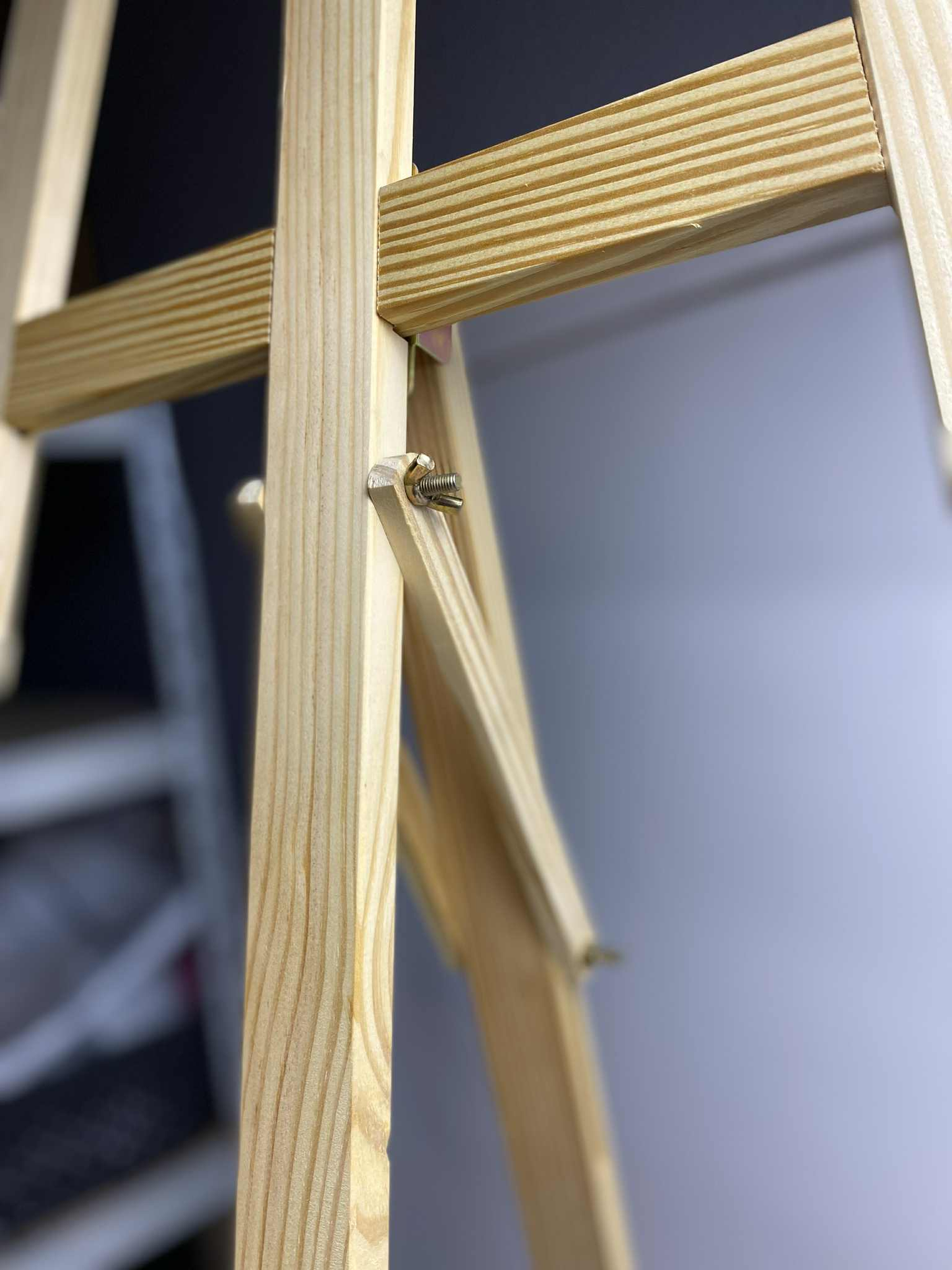 Sztaluga malarska drewniana 175x59.5x72cm