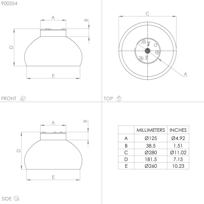 MOGANO 2 oprawa sufitowa