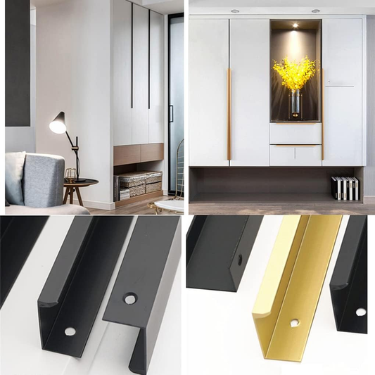 IAOLUN123 Ukryty uchwyt meblowy – 60 cm (600 mm), 2 szt KOMPLET