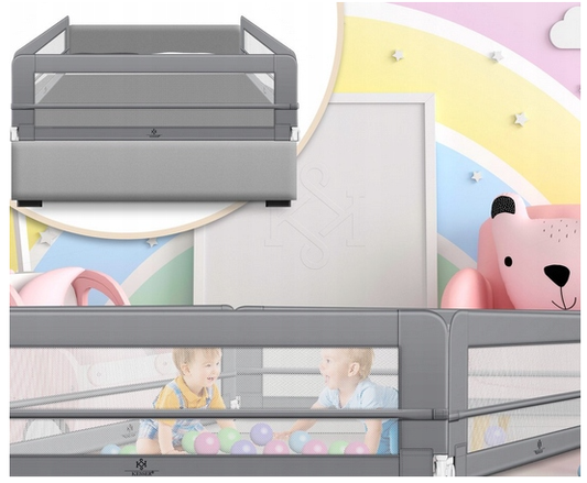 BARIERKA OCHRONNA DO ŁÓŻKA ZABEZPIECZAJĄCA 200 X 42 x 44 CM