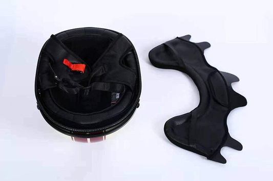 Kask motocyklowy retro otwarty – XXL (61–62 cm)