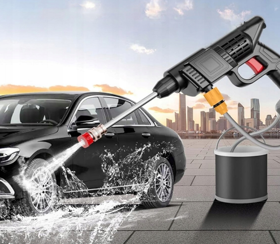 Myjka Ciśnieniowa Akumulatorowa Bezprzewodowa – 2 Baterie 48V