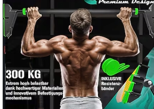 KESSER Drążek rozporowy do podciągania 76–112 cm – do 300 kg, bez wiercenia