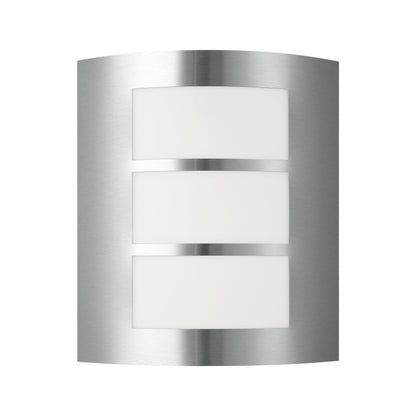 CITY lampa ścienna kinkiet zewnętrzny E27 z czujnikiem ruchu stal nierdzewna