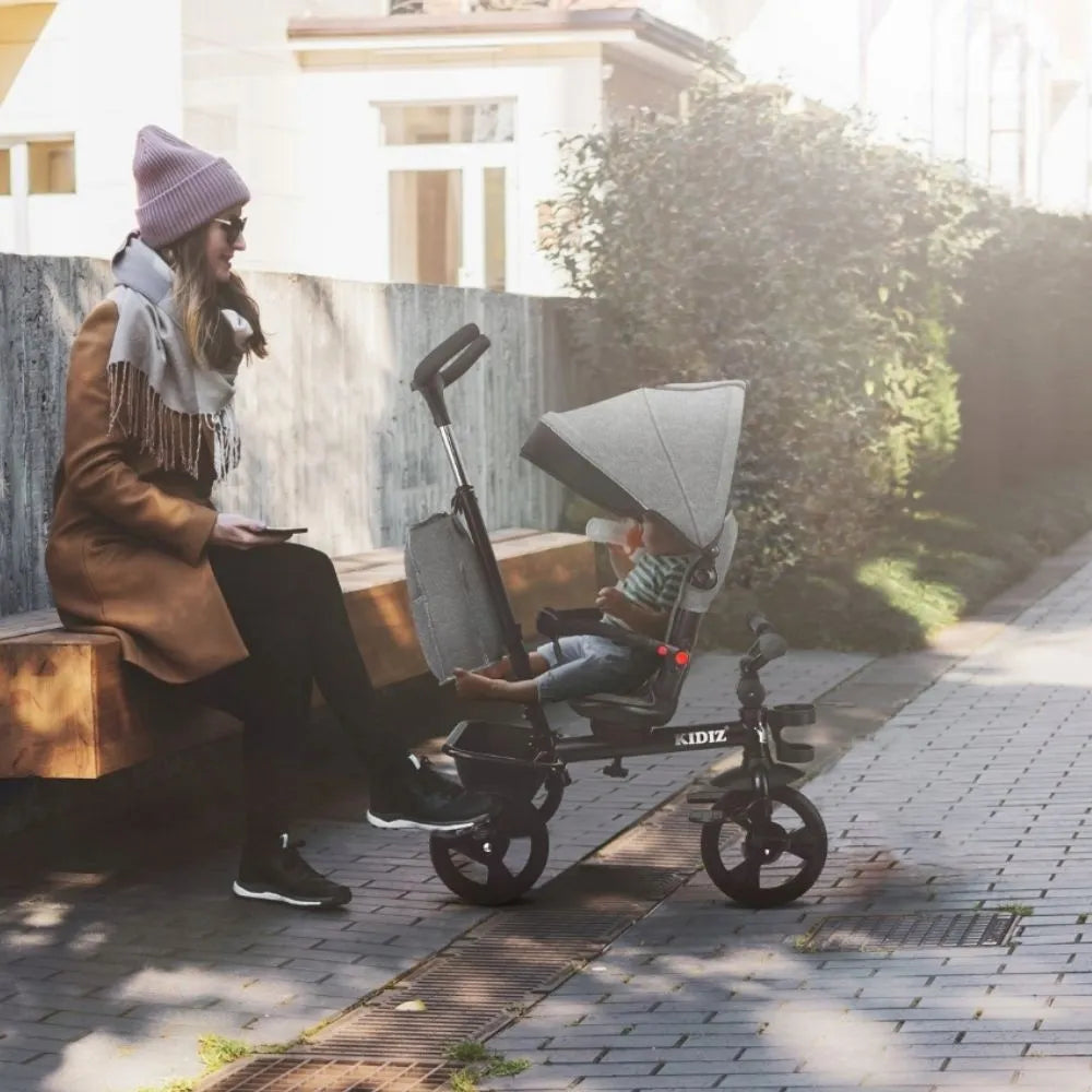 TRÓJKOŁOWIEC 5W1 ROWEREK TRÓJKOŁOWY ROWER Z DRĄŻKIEM