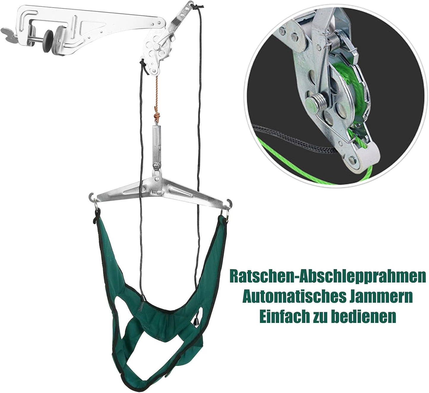 BMDHA – urządzenie trakcyjne na kark do montażu na drzwiach