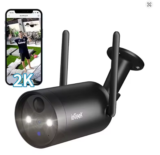 ieGeek 2K WiFi – Bezprzewodowa kamera bezpieczeństwa zewnętrzna