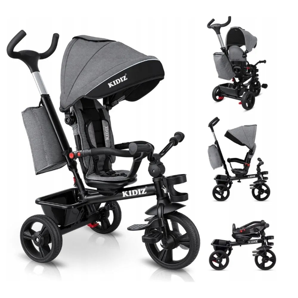 TRÓJKOŁOWIEC 5W1 ROWEREK TRÓJKOŁOWY ROWER Z DRĄŻKIEM