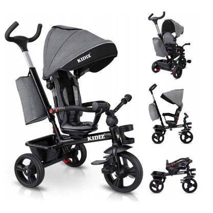 TRÓJKOŁOWIEC 5W1 ROWEREK TRÓJKOŁOWY ROWER Z DRĄŻKIEM