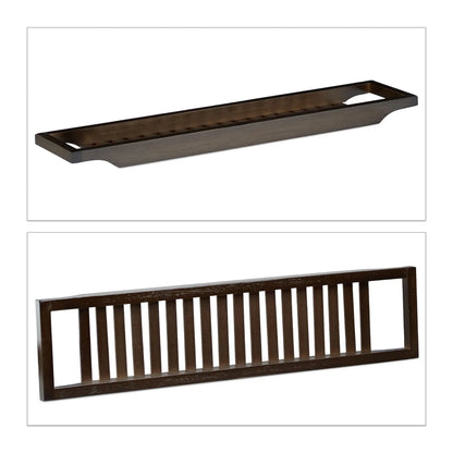 PÓŁKA NAKŁADKA NA WANNĘ ŁAZIENKOWA BAMBUSOWA