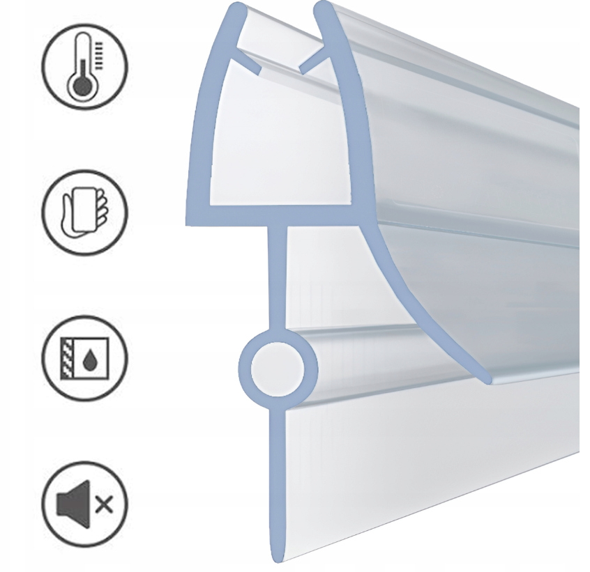 Uszczelka Kabiny Prysznicowej – Dolna  100 cm | TS-110