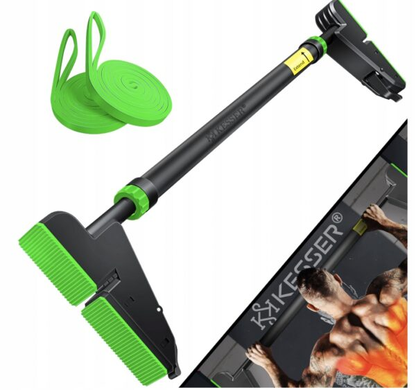 KESSER Drążek rozporowy do podciągania 76–112 cm – do 300 kg, bez wiercenia