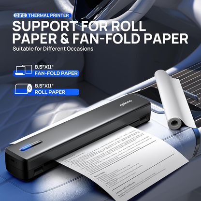 POLONO D810 – przenośna drukarka termiczna Bluetooth