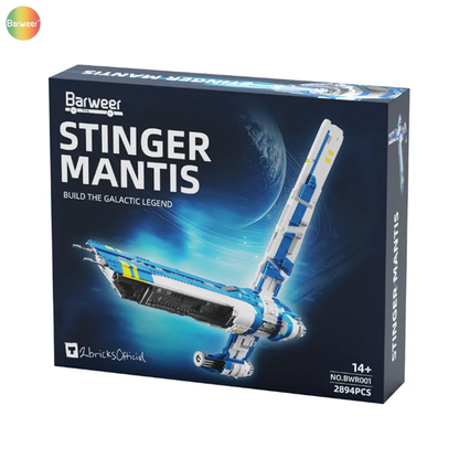 Statek kosmiczny Barweer Stinger Mantis a’la LEGO – 2894 klocki Star Wars