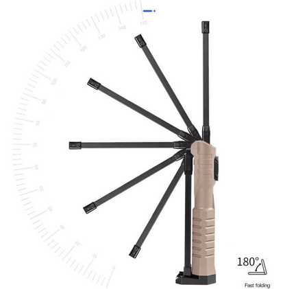Reflektor awaryjny LED COB – składana lampa robocza z magnesem