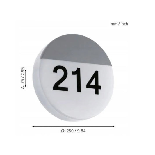 STARLUX KINKIET OGRODOWY LATINA EGLO NOWOCZESNY