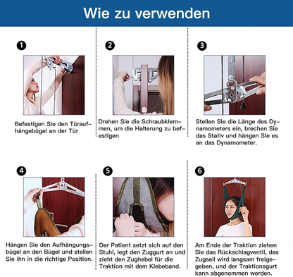 BMDHA – urządzenie trakcyjne na kark do montażu na drzwiach