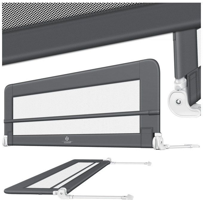 BARIERKA OCHRONNA DO ŁÓŻKA OSŁONA ZABEZPIECZAJĄCA 180cm x 44 cm x 50 cm