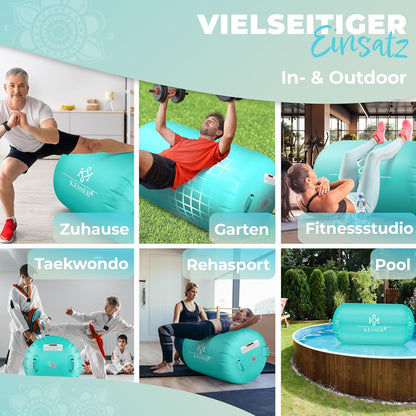 KESSER Nadmuchiwana rolka Air Roll Airtrack, 120 x 60 cm