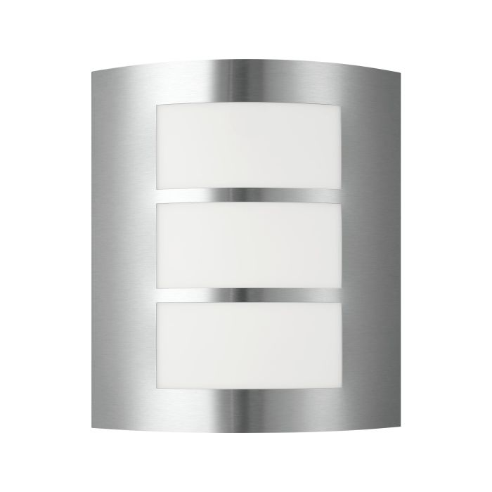 CITY lampa ścienna kinkiet zewnętrzny E27 z czujnikiem ruchu stal nierdzewna