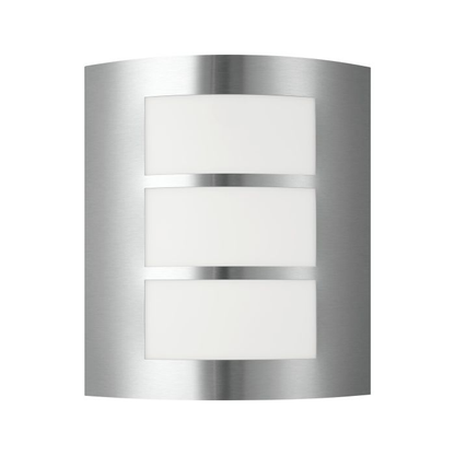 CITY lampa ścienna kinkiet zewnętrzny E27 z czujnikiem ruchu stal nierdzewna