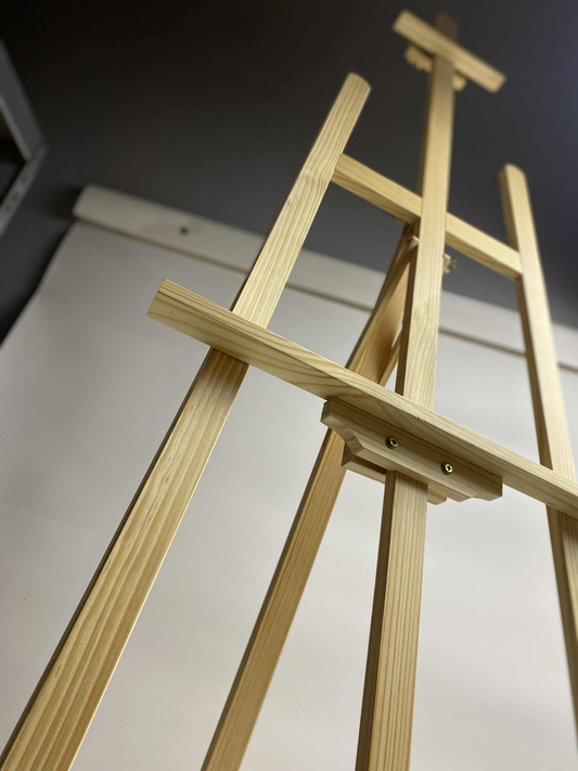 Sztaluga malarska drewniana  175x59.5x72cm