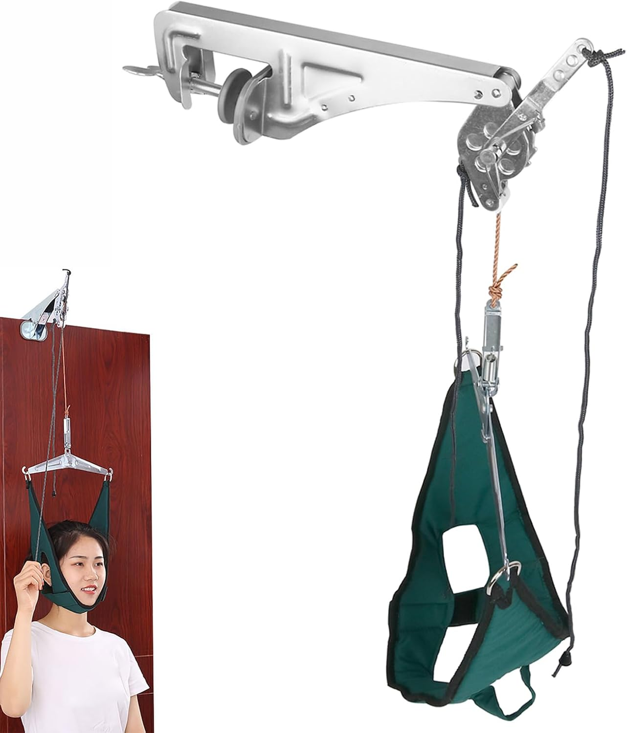 BMDHA – urządzenie trakcyjne na kark do montażu na drzwiach