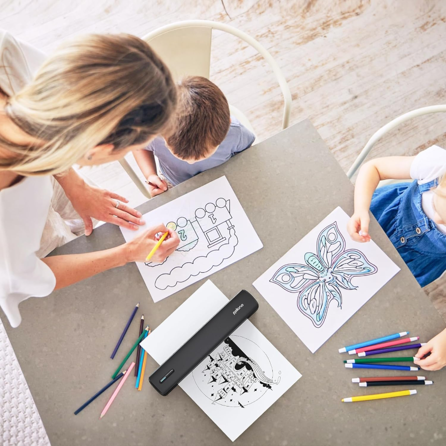 POLONO D810 – przenośna drukarka termiczna Bluetooth