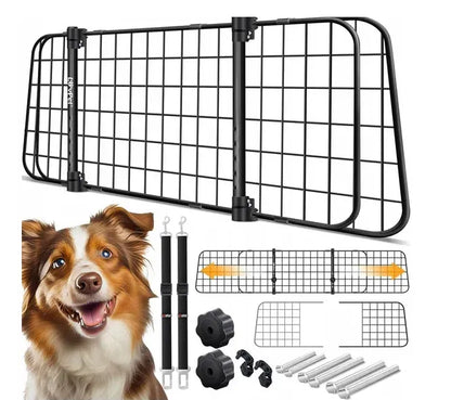 PRZEGRODA SAMOCHODOWA DLA PSA PASY BEZPIECZEŃSTWA ROZKŁADANA 91-153 X 30 CM