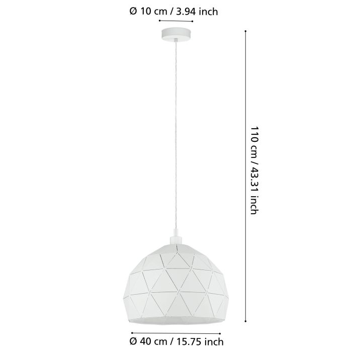 ROCCAFORTE Lampa wisząca