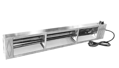 Komercyjna wisząca lampa grzewcza – utrzymanie temperatury potraw