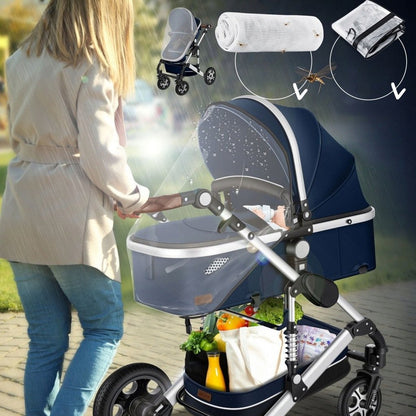 Wózek dziecięcy KESSER Loops 3w1 gondola spacerówka fotelik