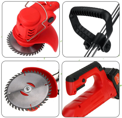 Podkaszarka akumulatorowa z kołami – lekka, mocna i wygodna