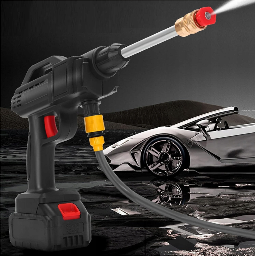 Myjka Ciśnieniowa Akumulatorowa Bezprzewodowa – 2 Baterie 48V