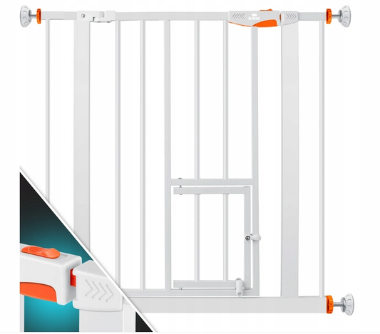 Barierka bramka na drzwi schody rozporowa