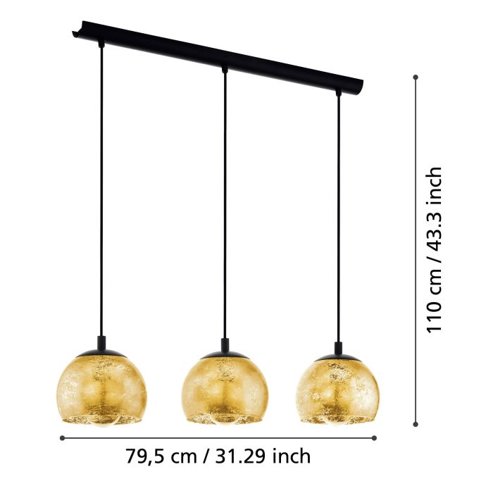 ALBARACCIN Lampa wisząca