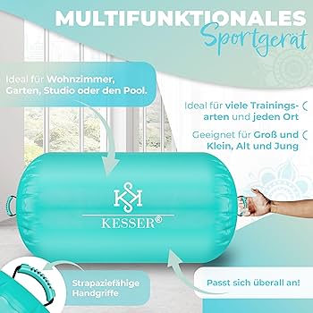 KESSER Nadmuchiwana rolka Air Roll Airtrack, 120 x 60 cm