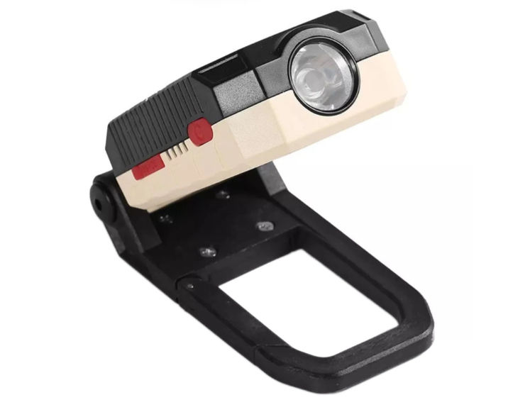 Latarka akumulatorowa wielofunkcyjna W598B – warsztat, biwak, auto