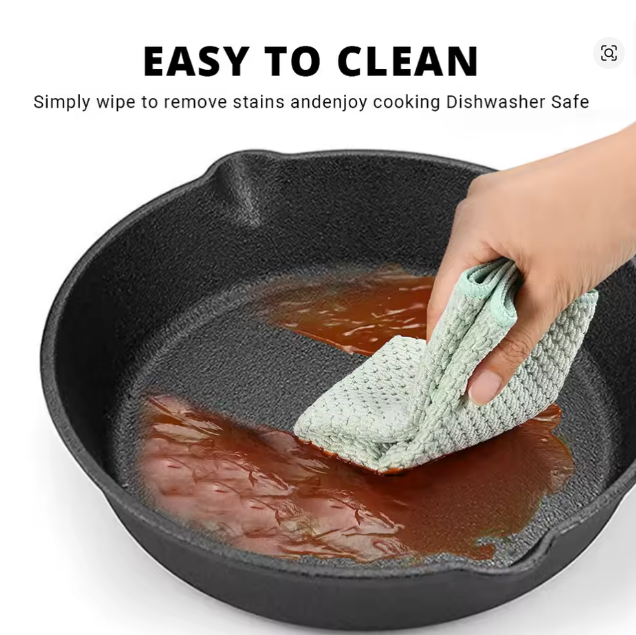 Zestaw naczyń żeliwnych 4-częściowy – patelnie szefa kuchni