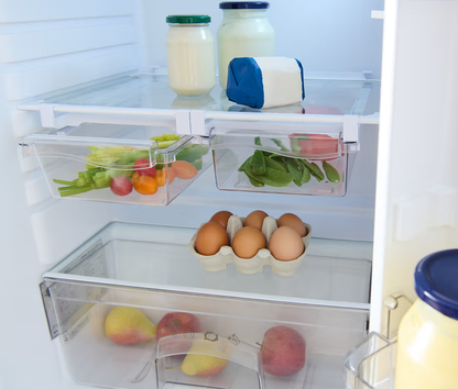 Wysuwane pojemniki do lodówki, 2 sztuki