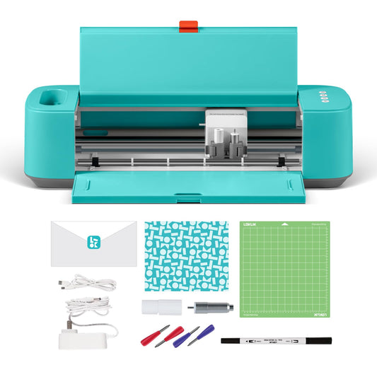 LOKLiK Inteligentna niebieska maszyna do cięcia papieru tekstylnego