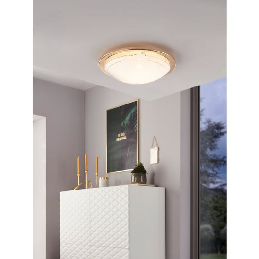 PLANET 1 lampa ścienna / sufitowa złoty