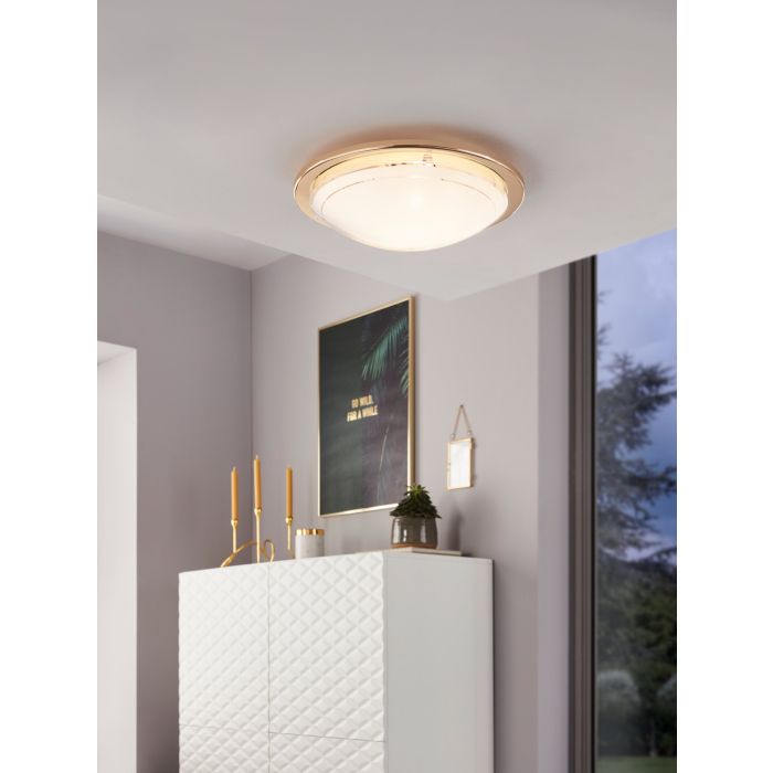 PLANET 1 lampa ścienna / sufitowa złoty