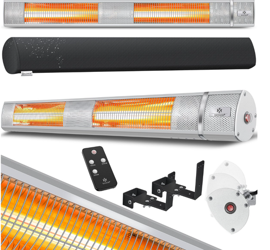 Grzejnik Tarasowy Promiennik KESSER Ogrzewanie na podczerwień IR 3000 W