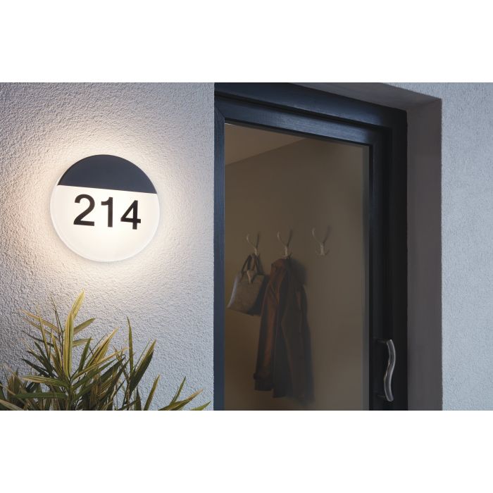 Kinkiet OROPOS z numerem domu