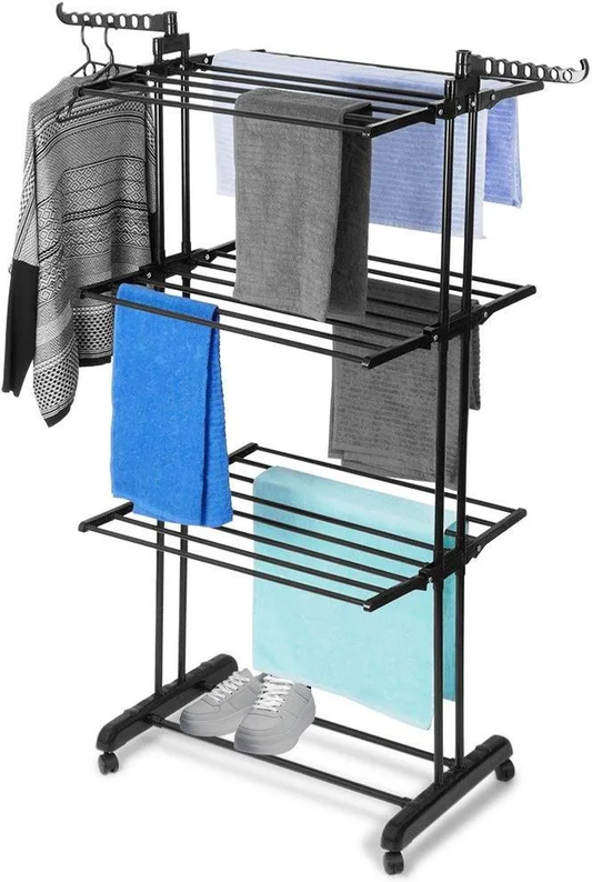 SUSZARKA NA PRANIE 172CM HOMIDEC SZARA