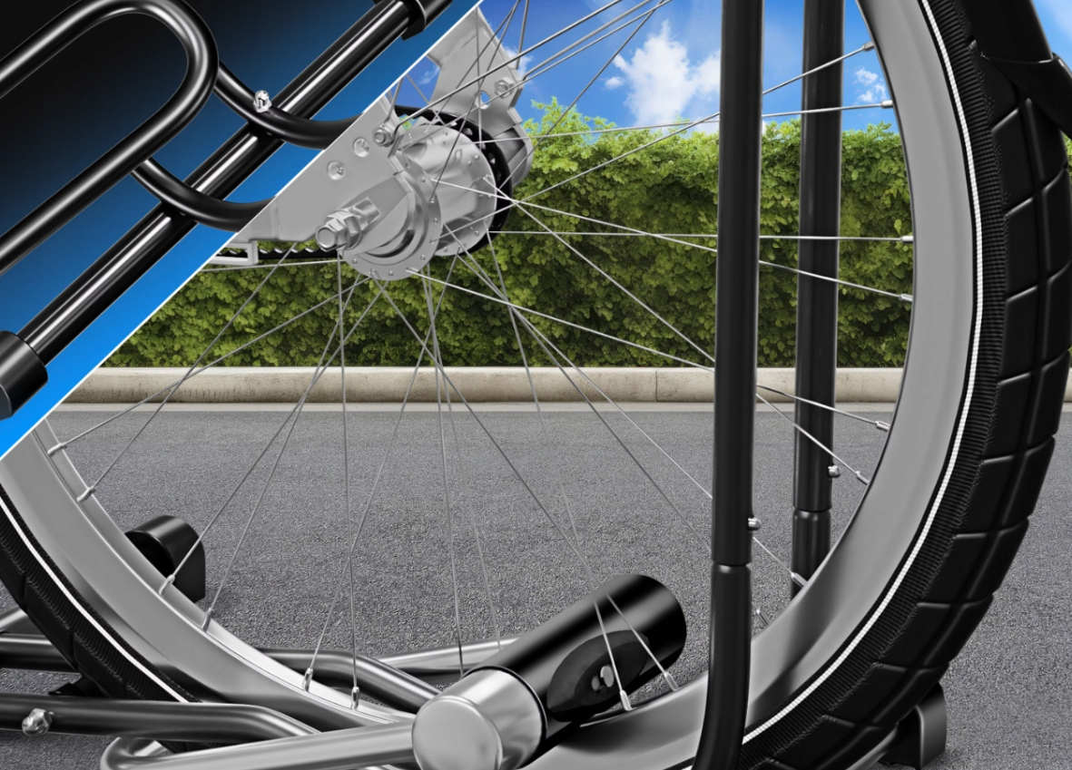 Stojak rowerowy KESSER – stabilne i wygodne parkowanie roweru w domu, garażu i w podróży