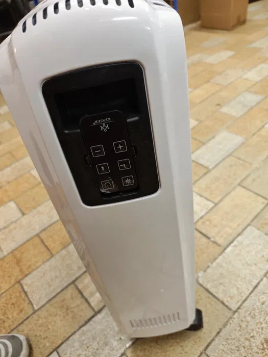 Grzejnik olejowy na pilota 2500 W na kółkach kesser